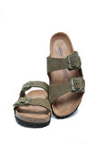 K14943 Kifidis Soft Step Kadın Çift Bantlı Mantar Terlik 36-41