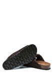 K15121SD Kifidis Soft Step Kadın Süet Deri Sabo Mantar Terlik 36-41