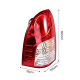 SsangYong Actyon Sports Stop Lambası 2007-2012 Sol