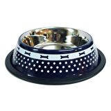 Oripet Desenli Köpek Mama Kabı 96 Oz