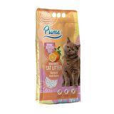 Prime Bentonit Portakal Kokulu Topaklaşan İNCE Kedi Kumu 5 Lt