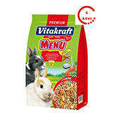 Vitakraft Menü Rabbit Tavşan Yemi 1 Kg x 4 Adet