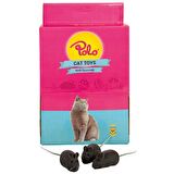 Polo Gri Fare Kedi Oyuncağı 5 Cm 1 Adet