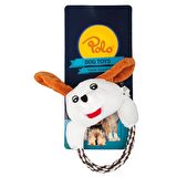 Polo Tek Tutma Kollu Peluş Köpek Oyuncağı 18 Cm