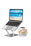 DAYTONA ZR-514 ALİMİNYUM 360° NOTEBOOK STAND SİYAH