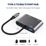 DAYTONA FIX FC02 4in1 USBC --HUBPD,HDMI+VGA+USB