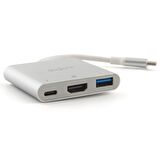 DAYTONA FIX FC01 USB3.1 TYPE-C=>HDMI+USB3.1 TYPE-C +USB3.0 Çevirici Adaptör