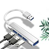 Daytona A-809 Macbook Uyumlu USB 3.0 To 4xUSB 3.0 Çoklayıcı Hub Adaptör-A-809-15579