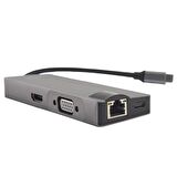 DAYTONA FIX FC09 8'Lİ TİPC---2USB TFSD RJ45 HDMI PD