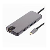 DAYTONA FIX FC09 8'Lİ TİPC---2USB TFSD RJ45 HDMI PD