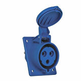 Mete Enerji 406513V 3X32A Monofaze Eğik Makine Priz