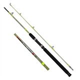 Captain 1433 Master Fisher 2 Parça Dolgu Vidalı Tekne Kamışı 180cm 12lbs Atar