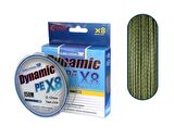 Captain Dynamic Soft PE 8 Örgü Spin İp Misina 150mt Yeşil 0,12mm