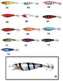 Captain 3015 Kalamar Zokası 7cm Toto Zogga Squid 02