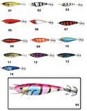 Captain 3015 Kalamar Zokası 7cm Toto Zogga Squid 04