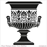 HOME HERITAGE CLASSIC MIDI 25X25CM HHCMS-02 STENCİL