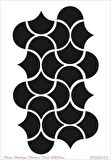 HOME HERITAGE MODERN MIDI 25X36CM HHMMR-03 STENCİL