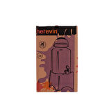 Herevin 137705-702 Desenli Musluklu Kavanoz-TM Kapak 3 lt