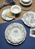 Kadıkızı Triana 24 Parça 6 Kişilik Fine Stoneware Yemek Takımı