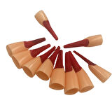 Halloween Cadılar Bayramı Cadı Tırnağı 10lu Lateks Kırmızı Lüks Yumuşak Tırnak Parti Kostümü