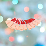 Halloween Cadılar Bayramı Cadı Tırnağı 10lu Lateks Kırmızı Lüks Yumuşak Tırnak Parti Kostümü