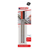 Edding 2'li Fineliner Kalem Siyah+Kırmızı