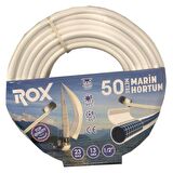 Rox 1/2'' 13 mm Marine Tekne Bahçe Sulama Hortumu 50 metre