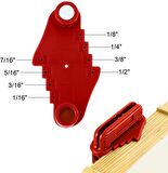 Rox Wood 0118 ABS Merkez İşaretleme Aparatı