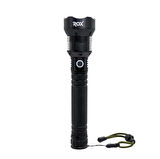 Rox 0212 Şarjlı Led El Feneri 2000 Lümen