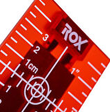 Rox 0273 Lazer İçin Görünürlük Arttırıcı Lazer Hedef Kartı Plakası 104x74 mm