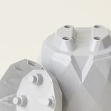 Karasu Yakamoz Saksı - Gri - 4,8 lt