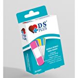DS PLUS RENKLİ YARA BANDI 20 ADET 1 PAKET