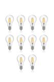 4w E27 A60 Dimelenebilir Rustik Led Ampul 10'lu Paket Erd28