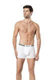 Erkek Stretch Boxer Tekli