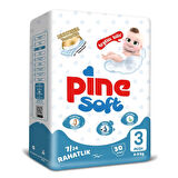 PİNE SOFT BEBEK BEZİ MİDİ 1X30