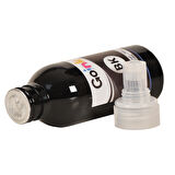 Goink Canon GI-45 Uyumlu 4 lü Mürekkep Seti (4x100 ml CMYK) – Özel Valfli Kapaklı, Sızdırmaz, Yüksek