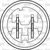 Renault Cam Mekanızması Elektrikli On Sol Megane II 1,4 / 1,5 / 1,6 / 2,0 - Valeo 850798