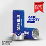 Dark Blue Energy Drink 24 X (500 ML) Enerji İçeceği
