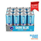 Dark Blue Energy Drink Suger Free 12x250ml Şekersiz Enerji İçeceği