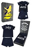 Fenerbahçe Orijinal Lacivert Mini Forma Set Hediyelik Ahşap Kutulu