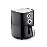 Schafer Thermochef Manuel Airfryer/Sıcak Hava Fritözü-Siyah