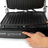 Schafer Concept Grill Siyah 2000 W Döküm Tost Makinesi