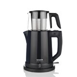 Schafer Optimal 1800 W Cam Demlikli Çelik 1.8 lt Elektrikli Çay Makinesi 