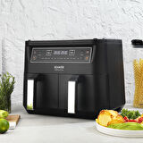 Schafer Termochef Dual 8 lt Yağsız Airfryer Siyah