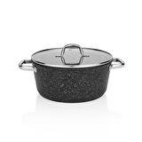 Schafer Dark Millard Y.Y.Tencere Seti - İnd-7 Parça-Siyah