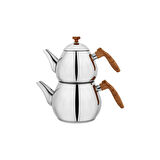 Schafer Tea Chef Orta Boy Çaydanlık Takımı 4 Parça-Kahve