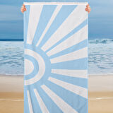 Schafer Home Sun Plaj Havlu 75x150-İndigo