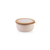 Schafer Ashley 4 lü Yuvarlak Saklama Kabı-Krem