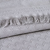 Schafer Home Zuma Çift Kişilik Pike 200x220 Cm-Gri