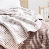 Schafer Home Bloom TK Battaniye 150x220 Cm 1 Parça-Lila